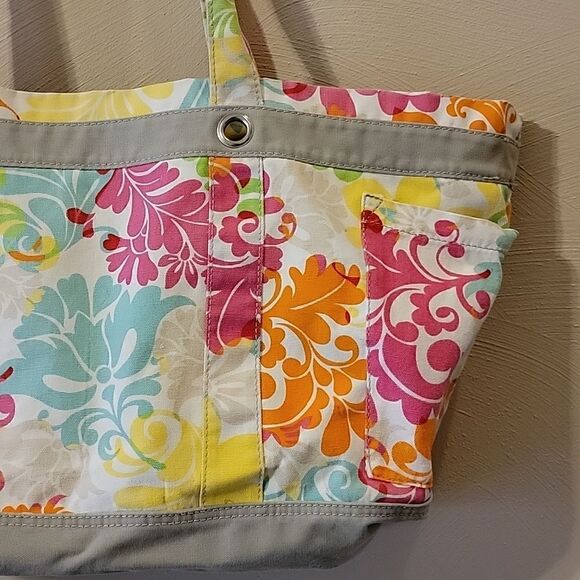 THIRTY-ONE ISLAND DAMASK EASY BREEZY TOTE BAG - Picture 5 of 16